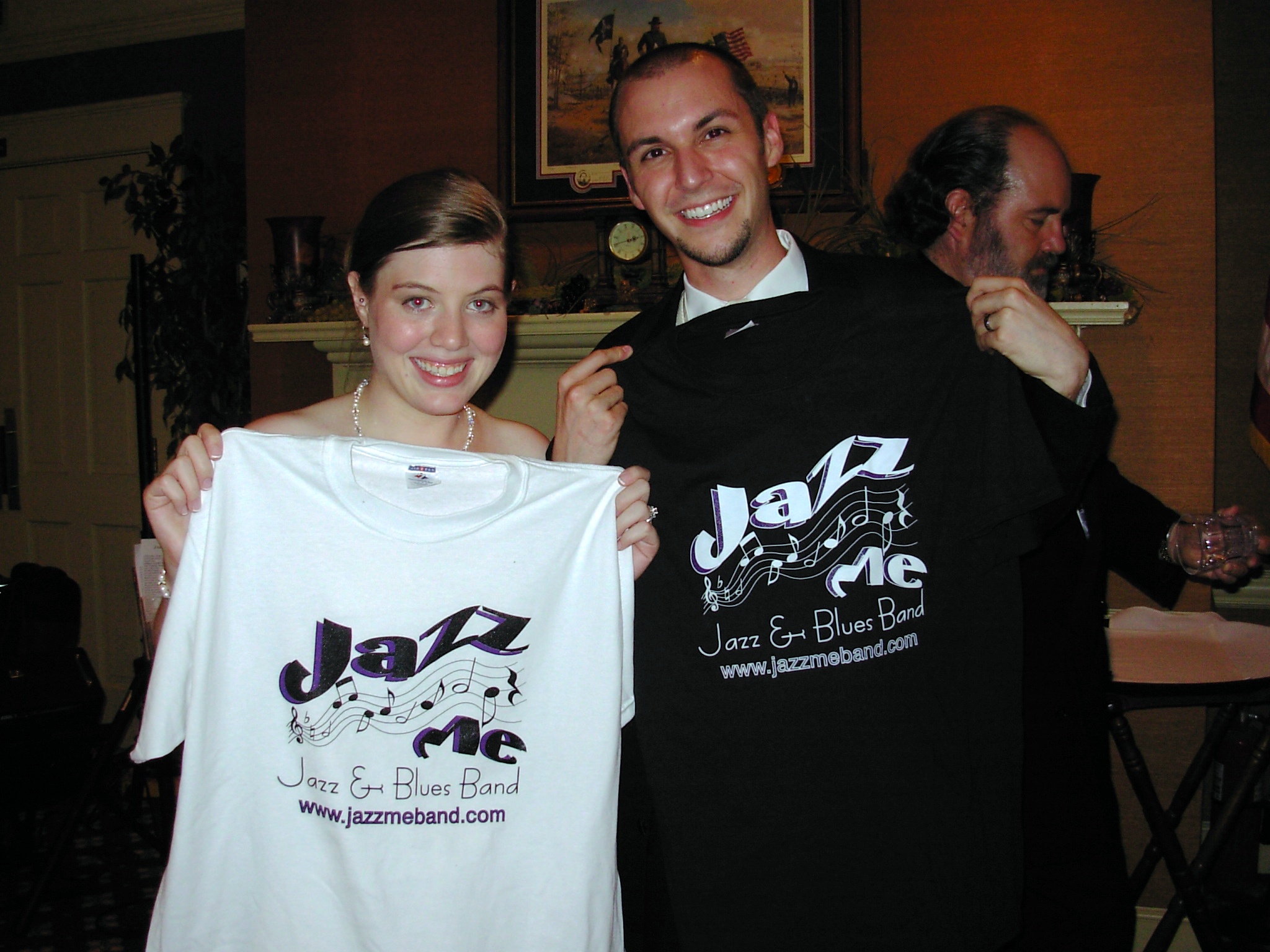 Jazz Me presents for the bride & groom

