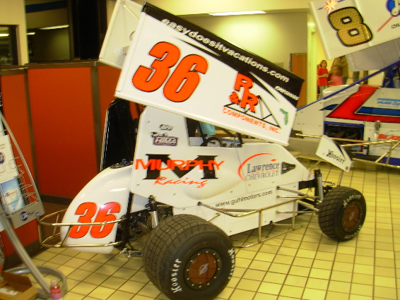 Micro sprint were also at the show...
