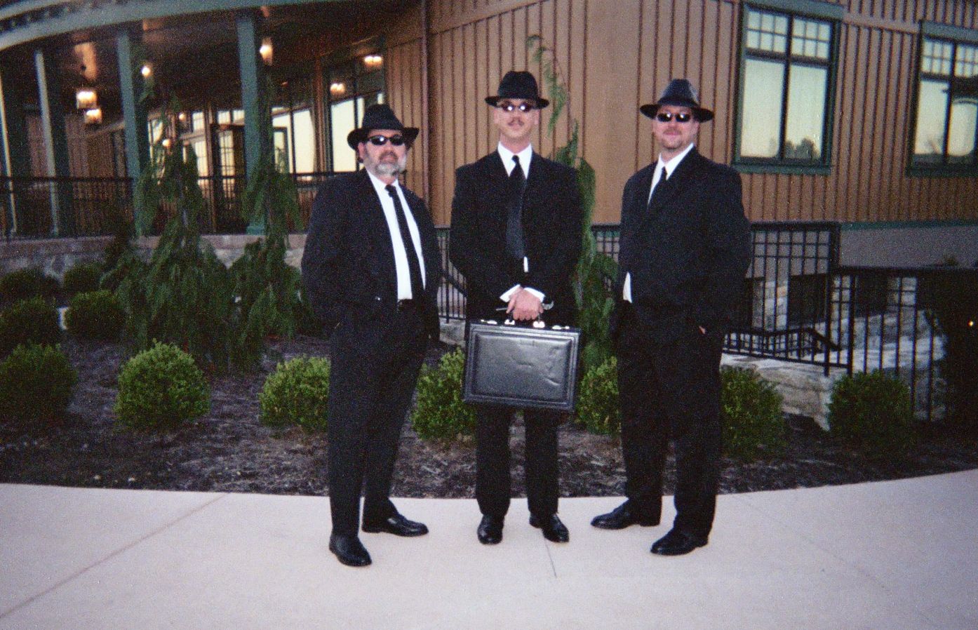 Playing at the Hershey Country Club was fun...especially as the Blues Brothers

