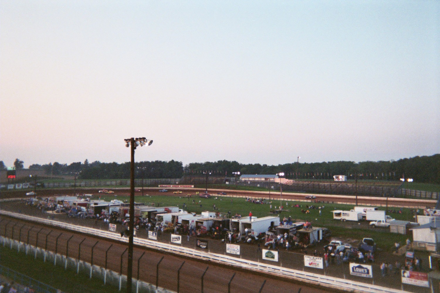 Williams Grove ..prior to racing on the final Saturday night show of 2006
