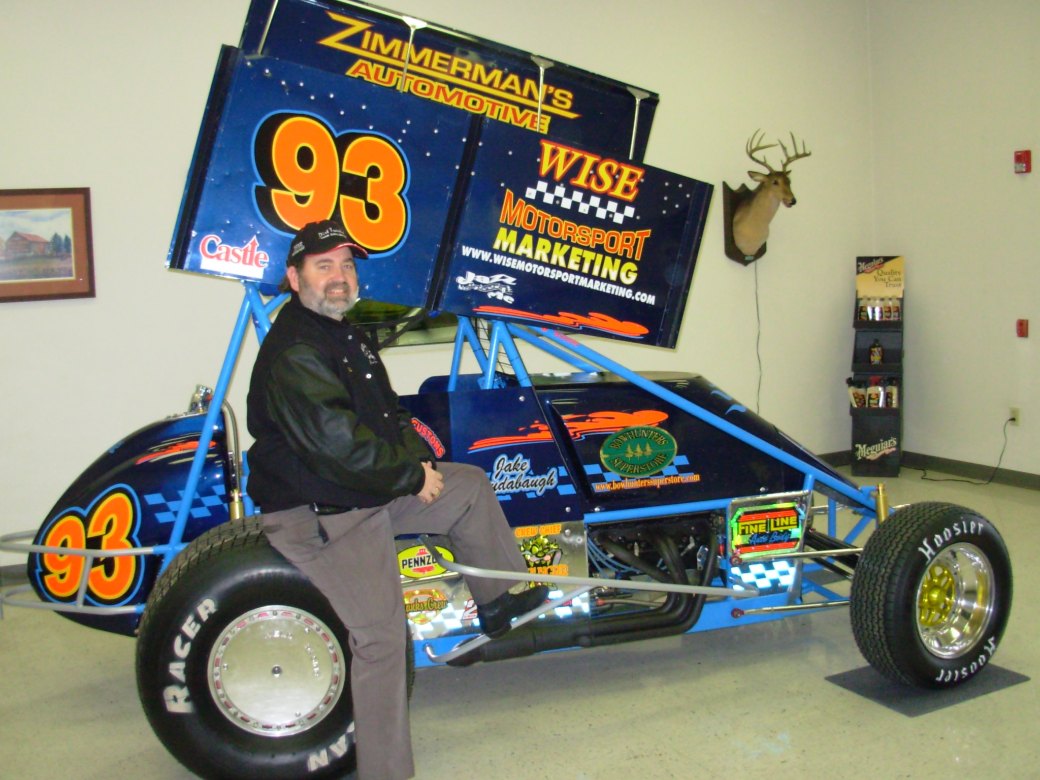 Jake the Snake Raudabaugh will be driving this car in 2007
Super Sportsman owned by Hall of Famer Walt Bigler
