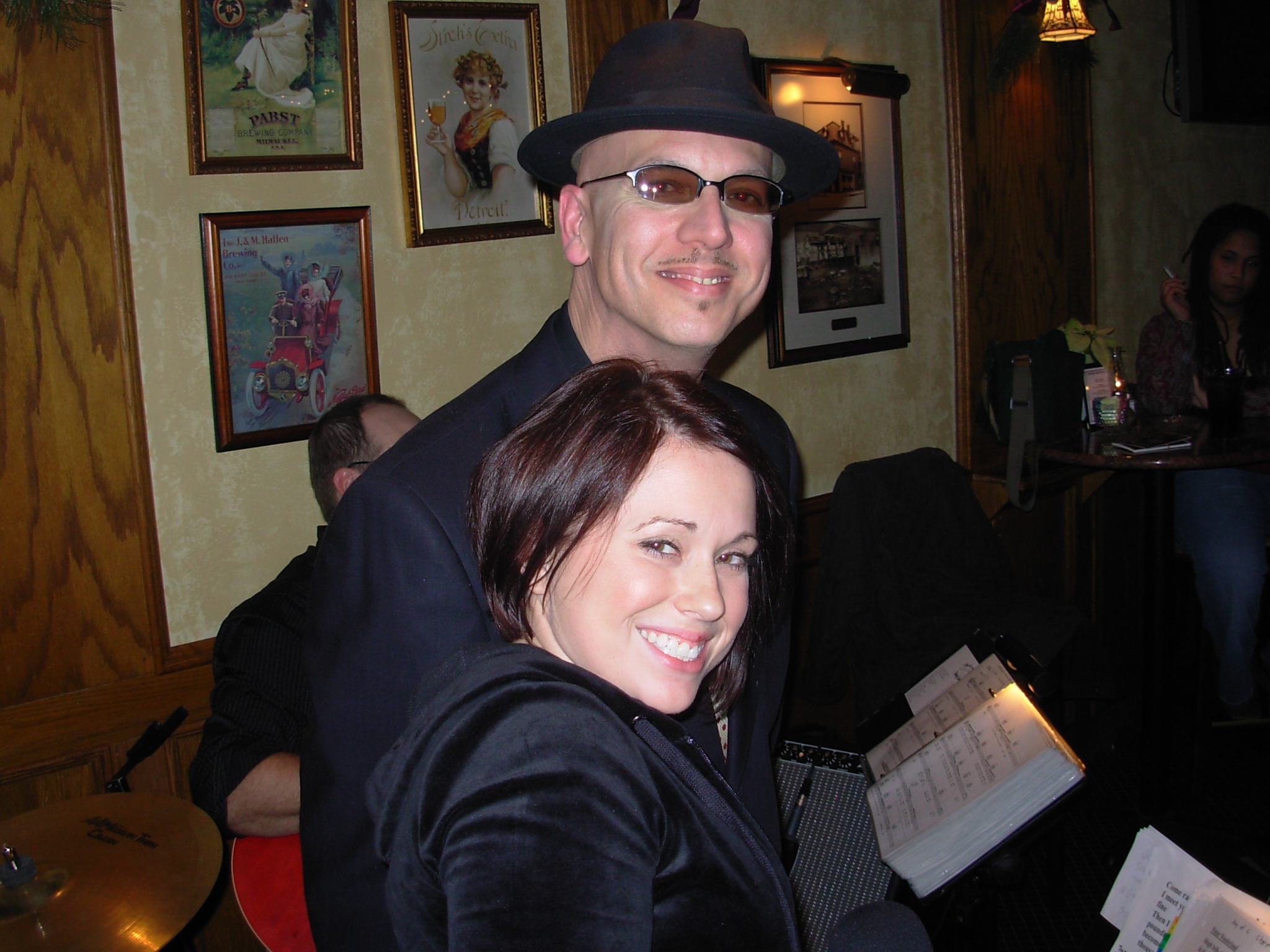 A cute duet at the Roosevelt Tavern...Katie & Mitch
