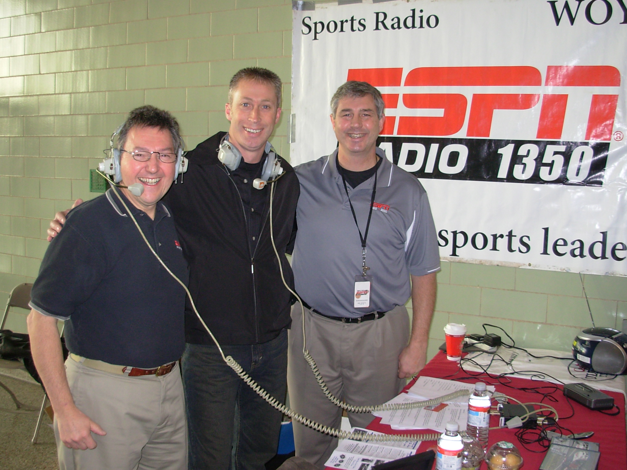 Andy Santerre joins WOYK ESPN 1350 Radio live broadcast...

