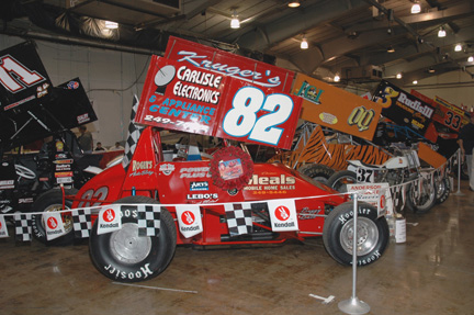 Wild Bill Heckert #82
Even though he's passed in this life..no one will pass by his car without a fond memory of him.
