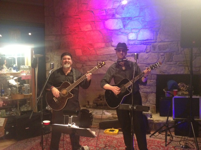 Acoustic duo at Hauser Estate Winery
